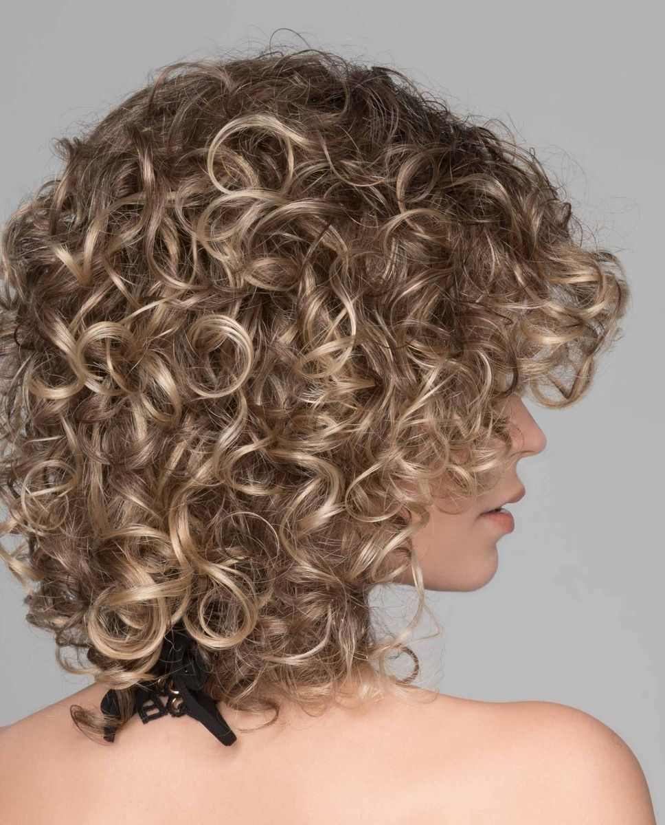 Perruques médicalisées cheveux frisés